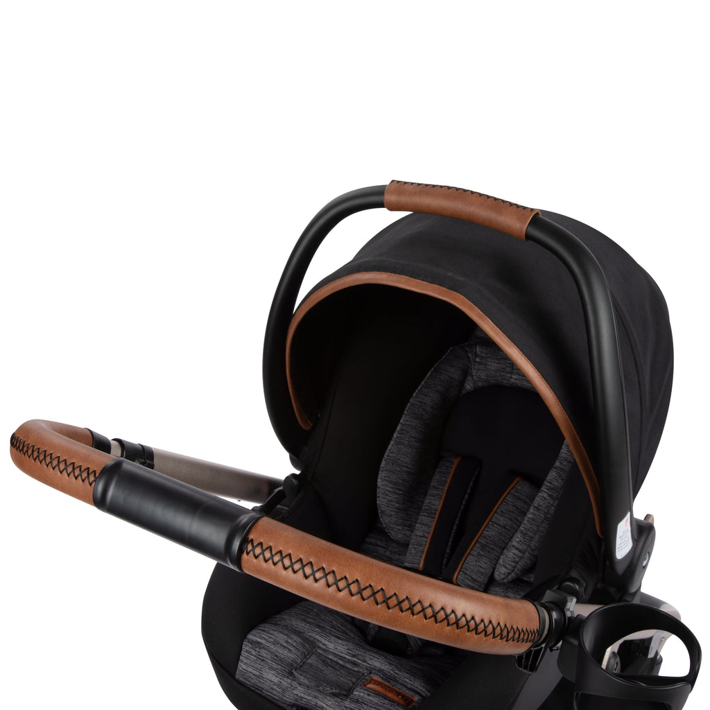 6-In-1 Modular Travel System, Black & Gold, Infant & Toddler, Unisex