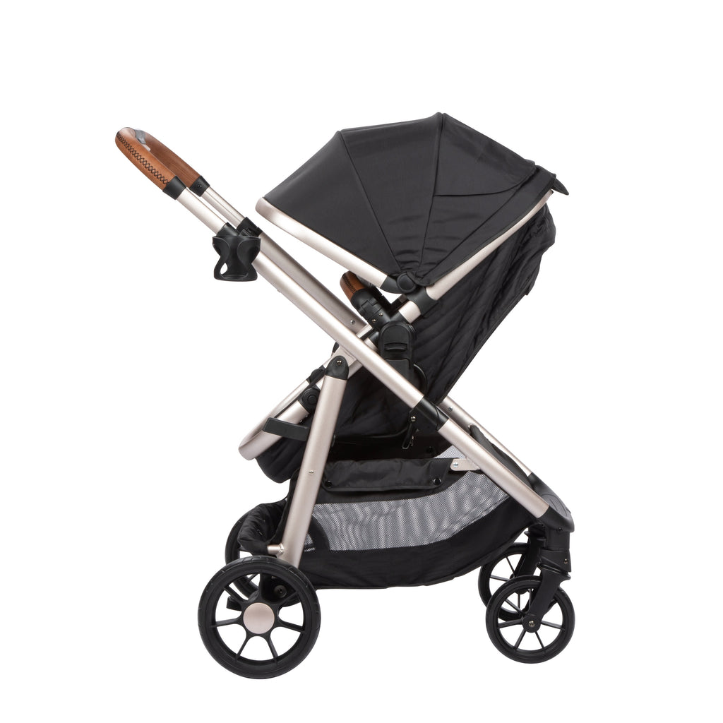 6-In-1 Modular Travel System, Black & Gold, Infant & Toddler, Unisex