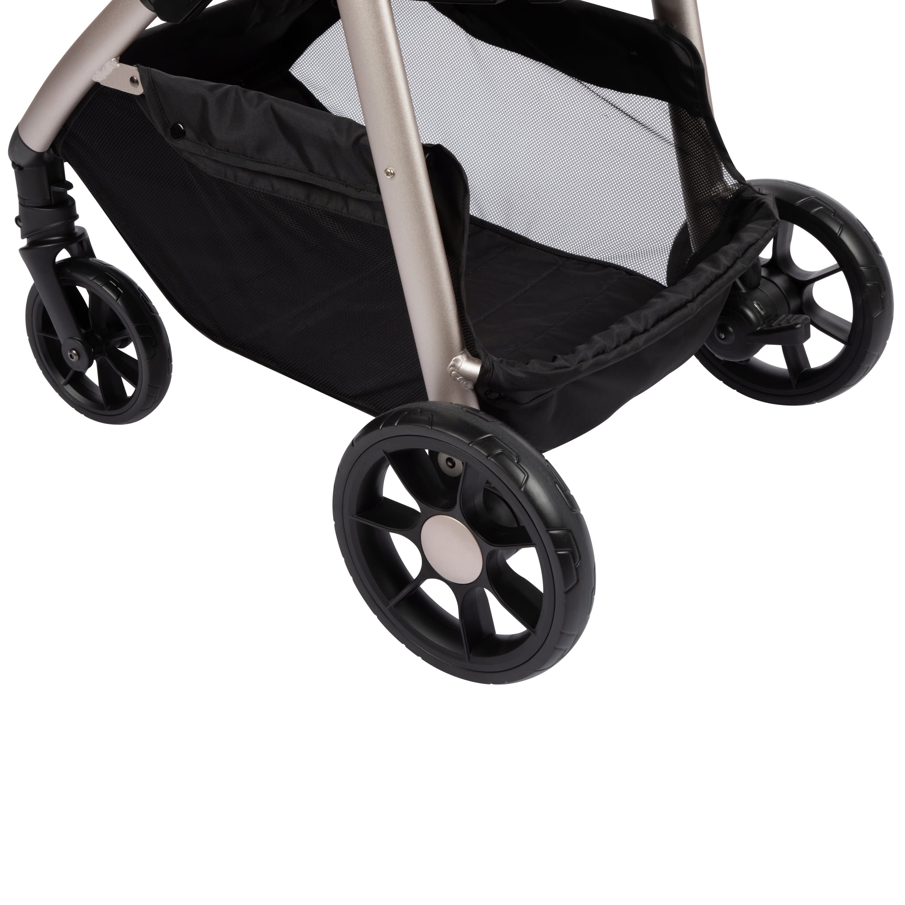 6-In-1 Modular Travel System, Black & Gold, Infant & Toddler, Unisex